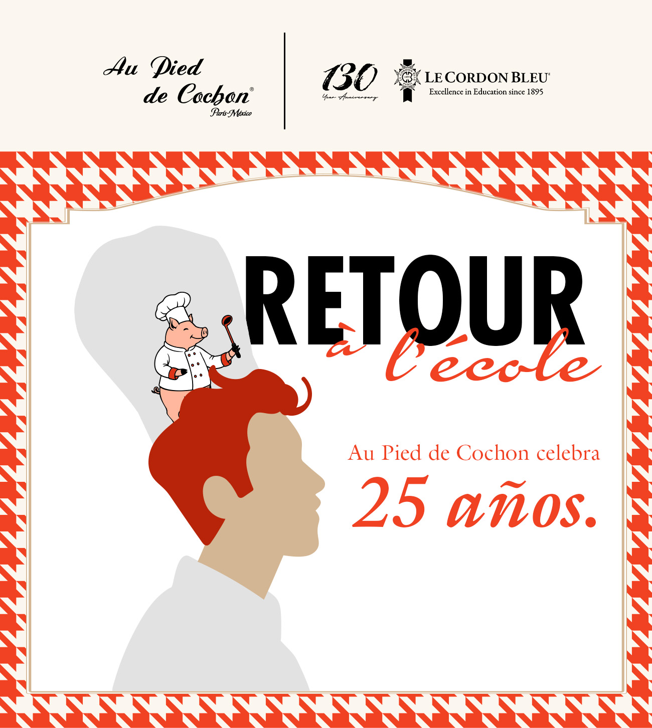 Retour à l’école; Au Pied de Cochon celebra 25 años.